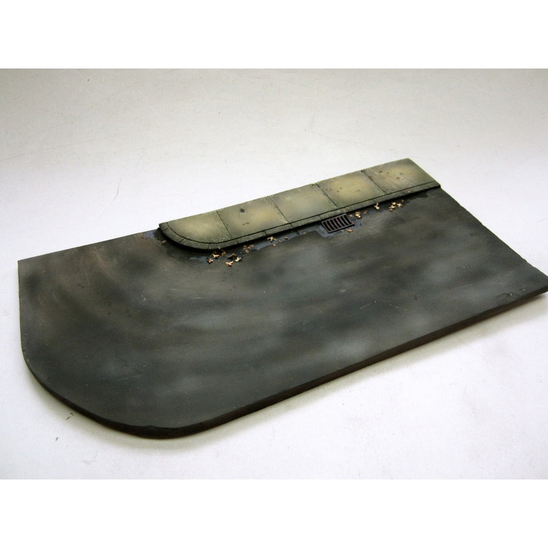 1/24 Scale display base #10 measures 145mm x 280mm