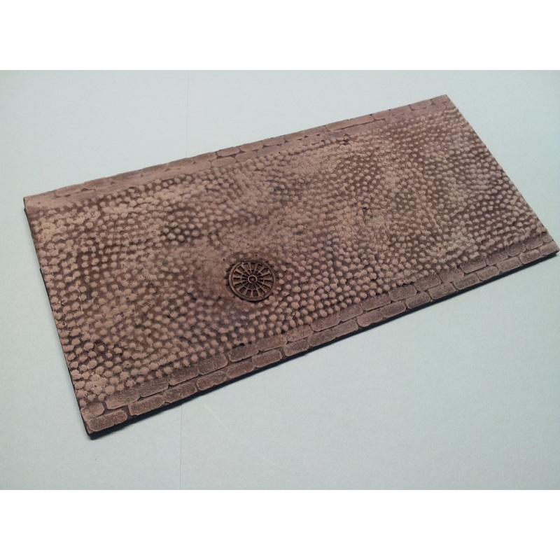 1/24 Scale display base #9 resin cast 250mm x 120mm