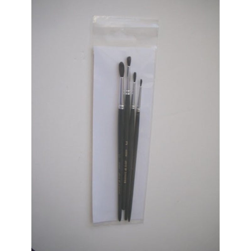 HOBBY BRUSH SET  4 brushes 00,1,3 +5