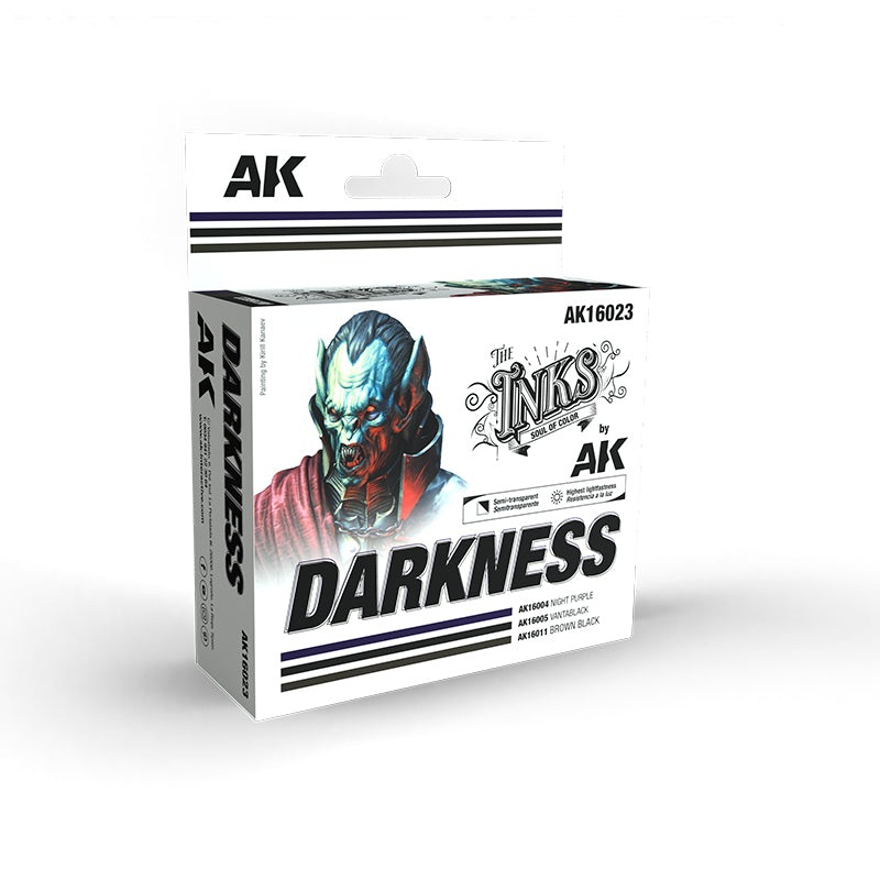 AK Interactive DARKNESS – SET 3 Ref. (INKS)