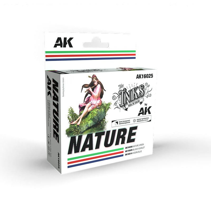 AK Interactive NATURE – SET 3 Ref. (INKS)