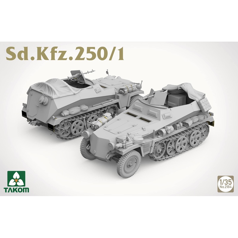 TAKOM 1/35 WW2 German Sd.Kfz. 250 Ausf.A