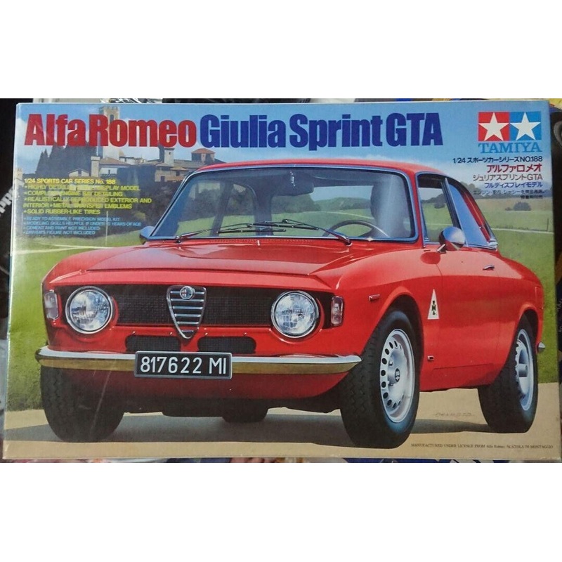 Tamiya 1/24 Alfa Romeo Giulia Sprint GTA