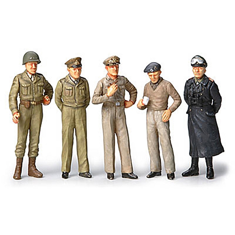 Tamiya 1/48 scale figure set Kommandeurwagen WW2 Generals