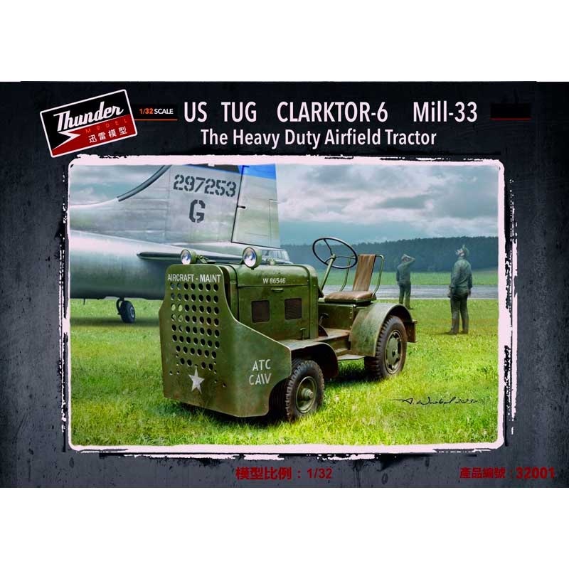 Thunder Models 1/32 scale WW2 US Tug Clarktor-6 Mill-33