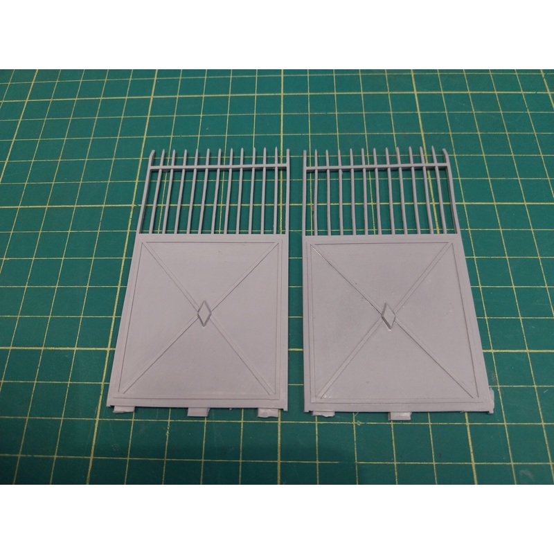 FoG Models 1/35 Scale Factory gates 2 (2 piece resin cast)