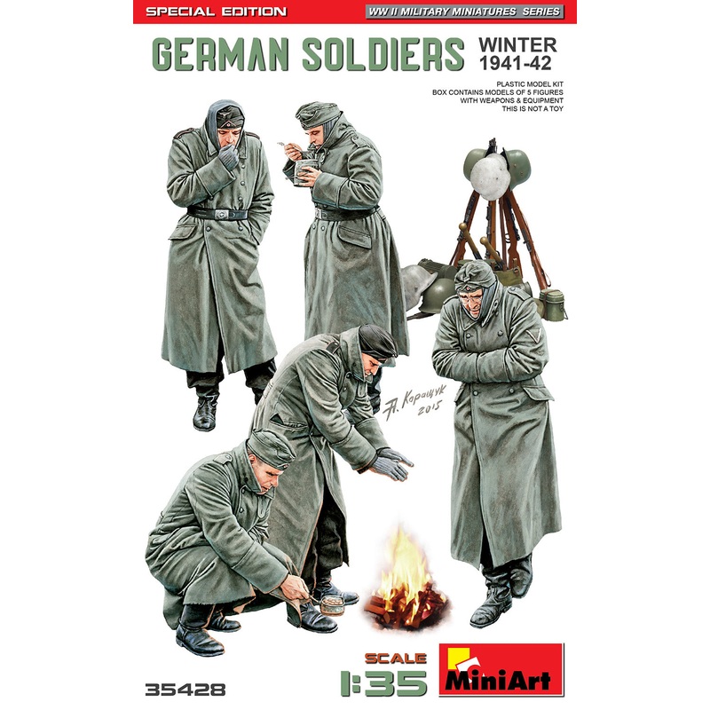 Miniart 1/35 WW2 GERMAN SOLDIERS. WINTER 1941-42. SPECIAL EDITION