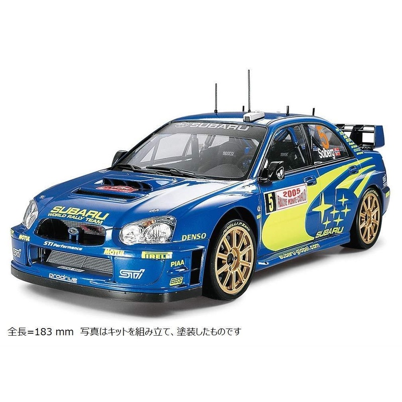 TAMIYA 1/24 CARS IMPREZA WRC MONTE CARLO 05 car model kit