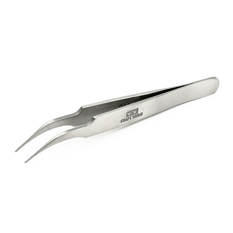 TAMIYA TOOLS / ACCESSORIES – HG ANGLED TWEEZERS