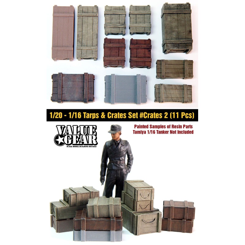 1/16 Scale Universal/Generic Crates