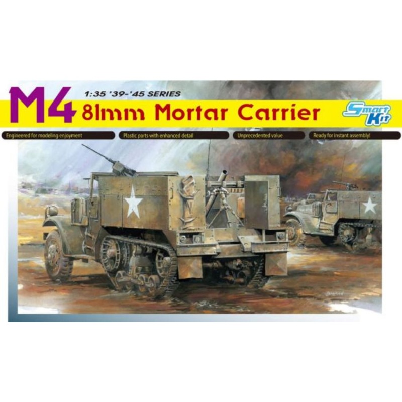 Dragon 1/35 WW2 British M4 81MM MORTAR CARRIER