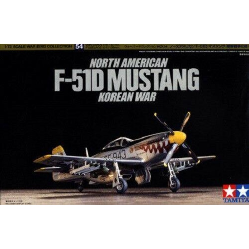 TAMIYA 1/72 AIRCRAFT NORTH AMERICAN F-51D MUSTANG