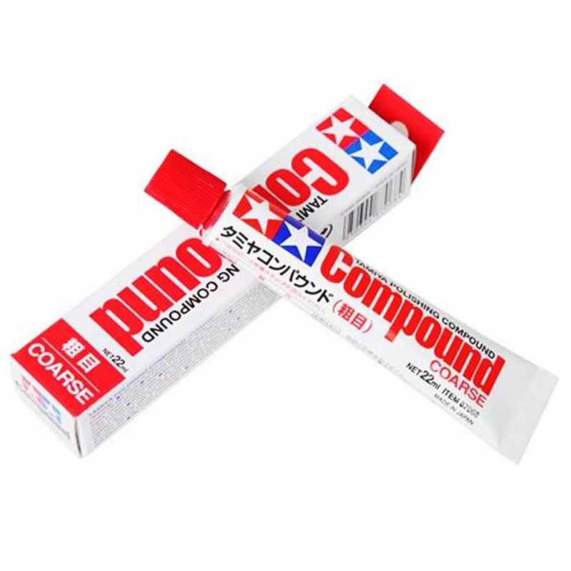 Tamiya Polishing Compound coarse 22ml tube