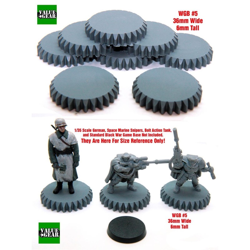 Wargaming base WGB01 36 mm Base Set
