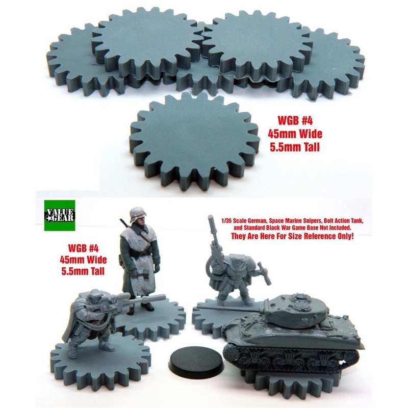 Wargaming base WGB01 45 mm Base Set