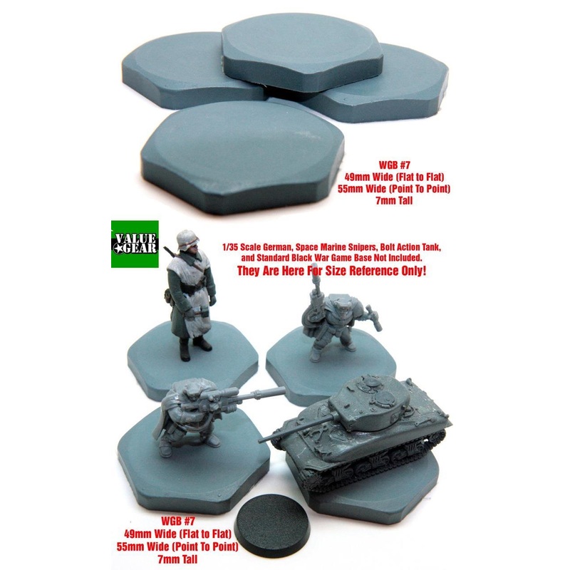 Wargaming base WGB01 49 mm Base Set
