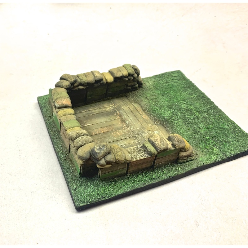 1/35 scale ARTILLERY PIT #1 display base FoG Models and Valuegear