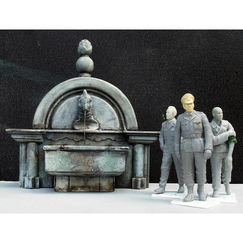 1/35 scale resin Fountain #2