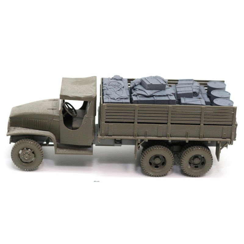 1/48 scale resin model kit WW2 Allied 2.5 Ton Truck Load Set #2
