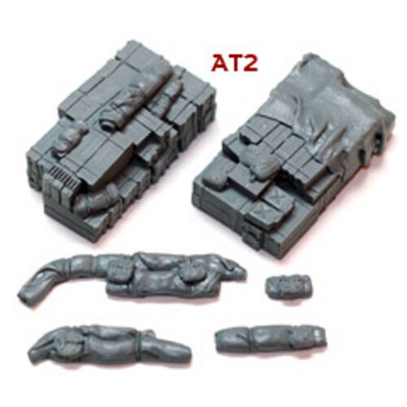 1/72 scale 72AT2 Allied Truck Blob (2 Pack) WW2 lorry stowage