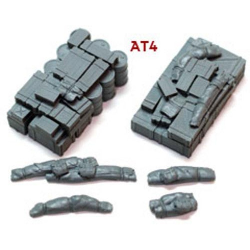 1/72 scale 72AT4 Allied Truck Blob (2 Pack) Set AT4