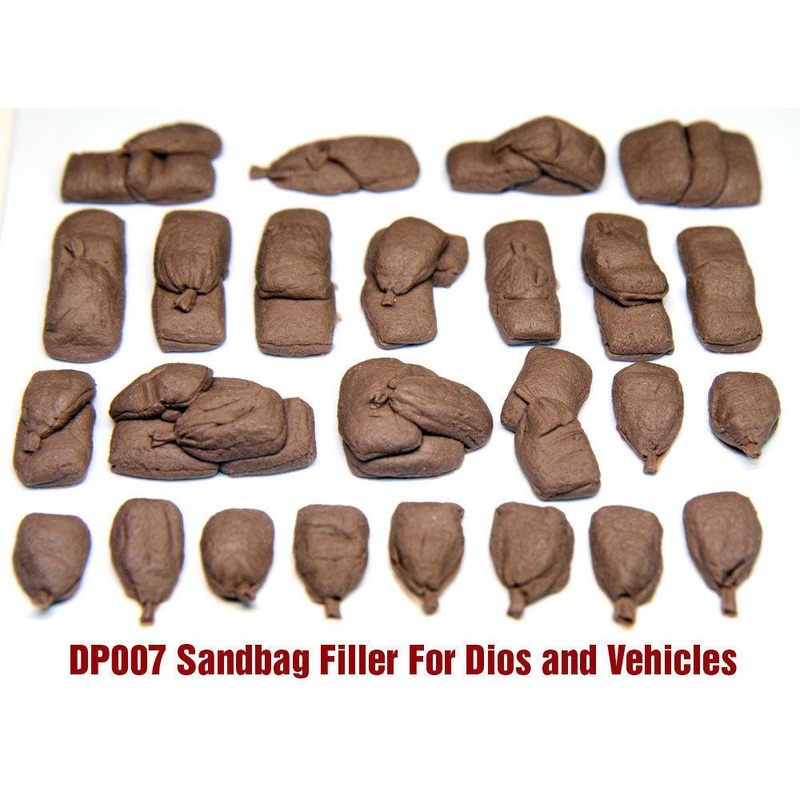 Sandbag Filler (1, and Clumps of san
