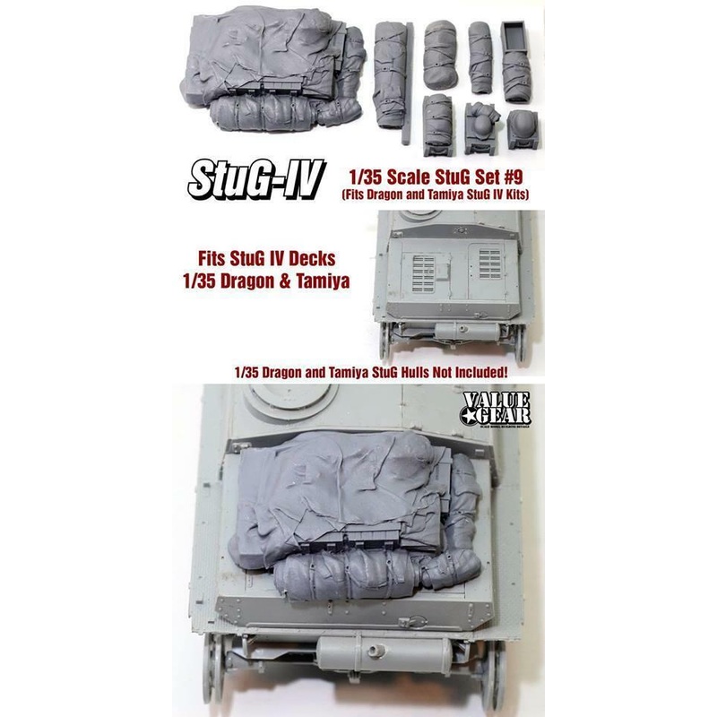 StuG Stowage Set #9. Fits All 1/35 Tamiya & Dragon StuG IV’s
