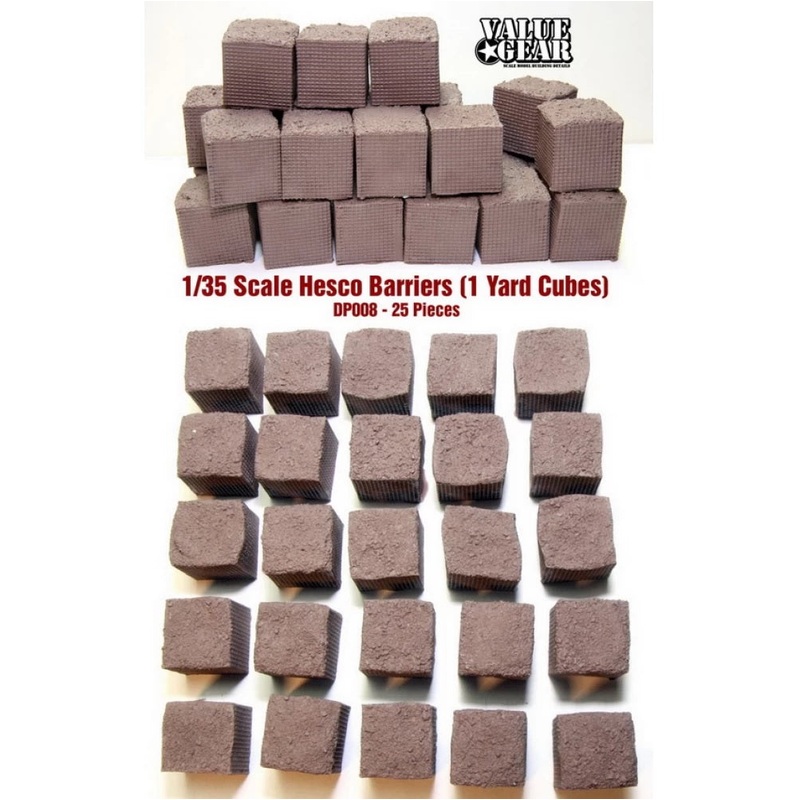 Valuegear Hesco Barriers 1/35 (25 Pieces)