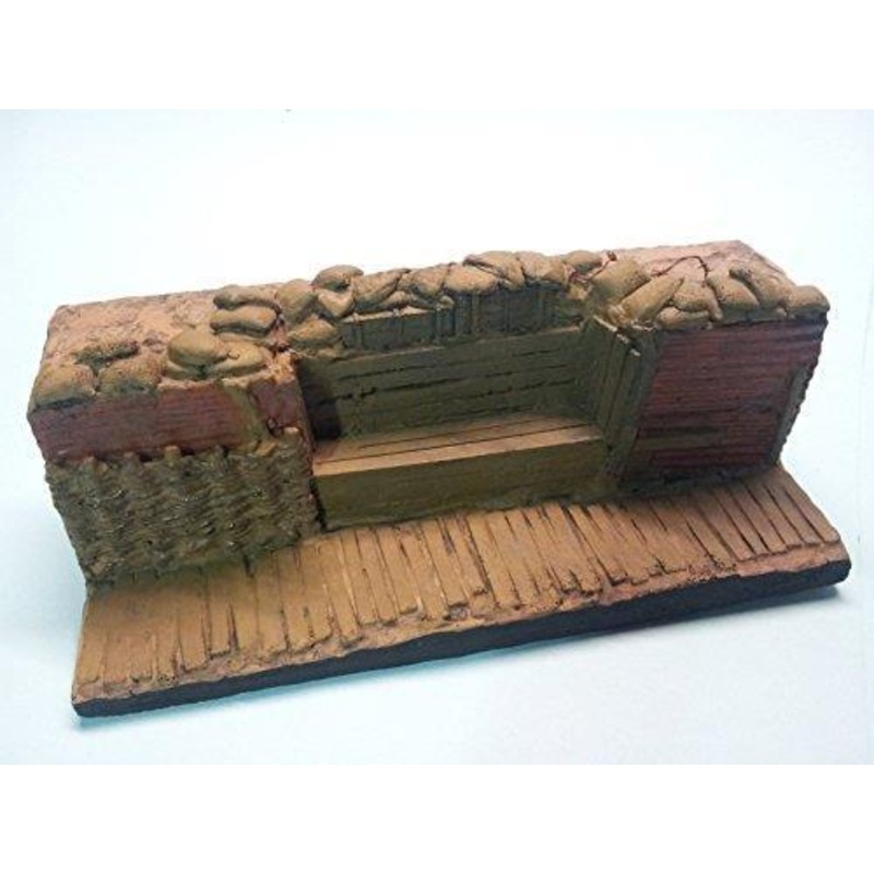 FoG Models 1/35 Scale WW1 style Trench #2 – 200mm long, 90mm high and 70mm deep