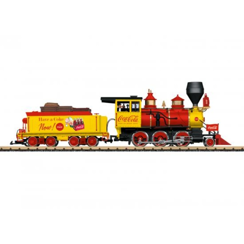 LGB Railways G Gauge COCA COLA MOGUL STEAM LOCO