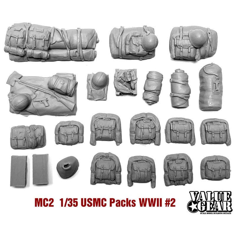 Valuegear 1/35 scale WW2  USMC (USA) WWII Packs & Bags #2