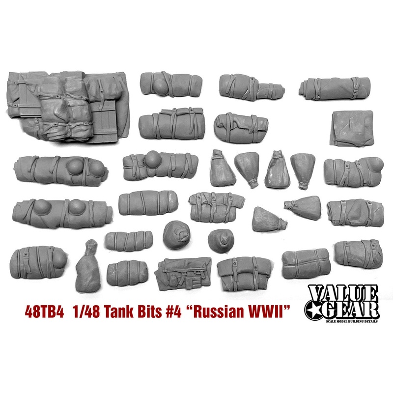 Valuegear 1/48 scale Russian WWII Tank Bits