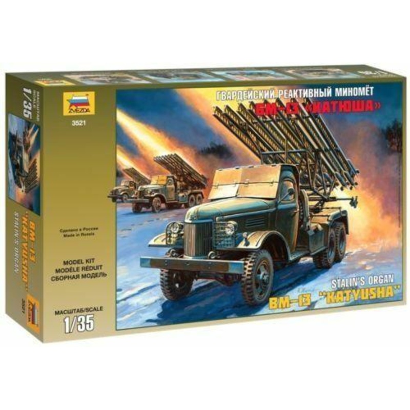 Zvezda 1/35 scale BM-13 Katiusha