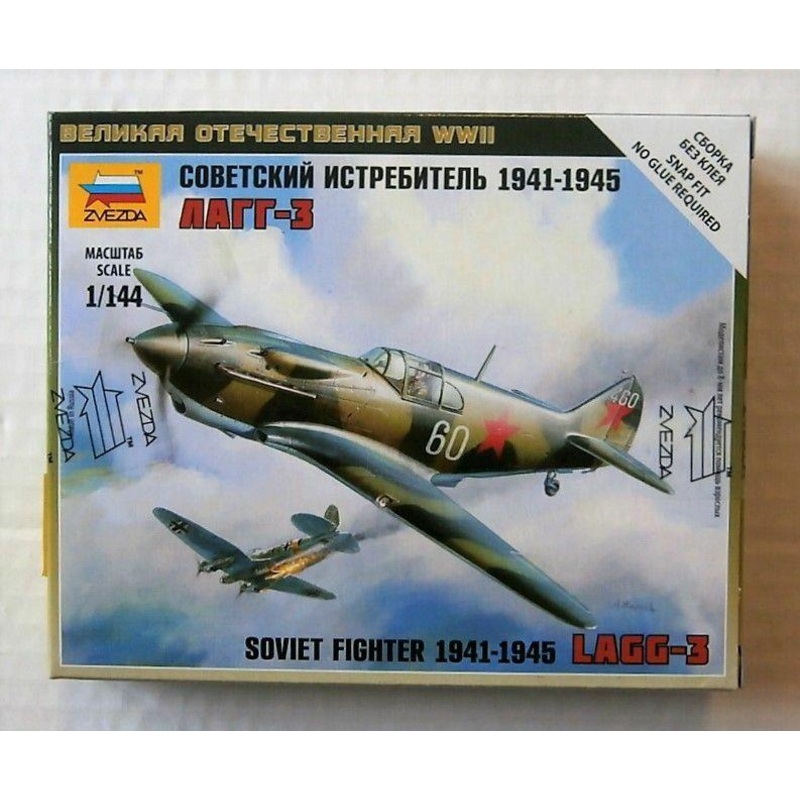 Zvezda 1/144 SCALE  SOVIET FIGHTER LAGG-3