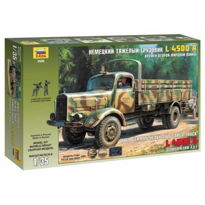 Zvezda 1/35 scale German Heavy Truck L4500A