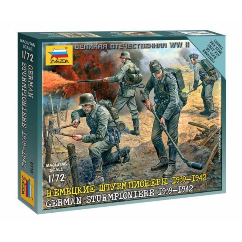 Zvezda 1/72 GERMAN STURMPIONIERE