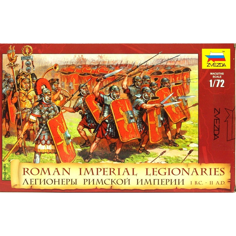 Zvezda 1/72 scale ROMAN IMPERIAL INFANTRY historical wargaming