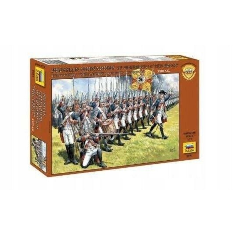 ZVEZDA Prussian Grenadiers 1:72 – Model Kit Z8071