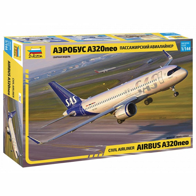 Zvezda 1/144 Airbus A320 NEO