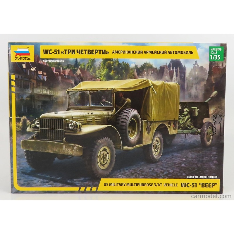 Zvezda 1/35 WW2 Dodge WC-51 ‘Beep’