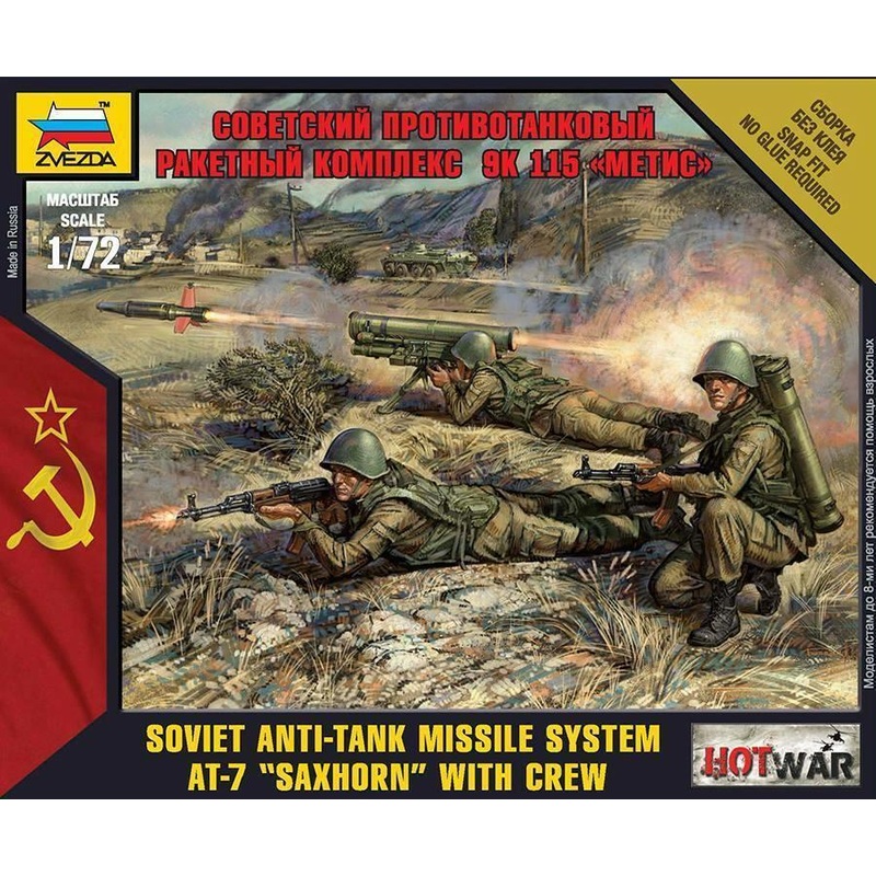 Zvezda 1/72 Scale SOVIET PTRK ‘METIS’