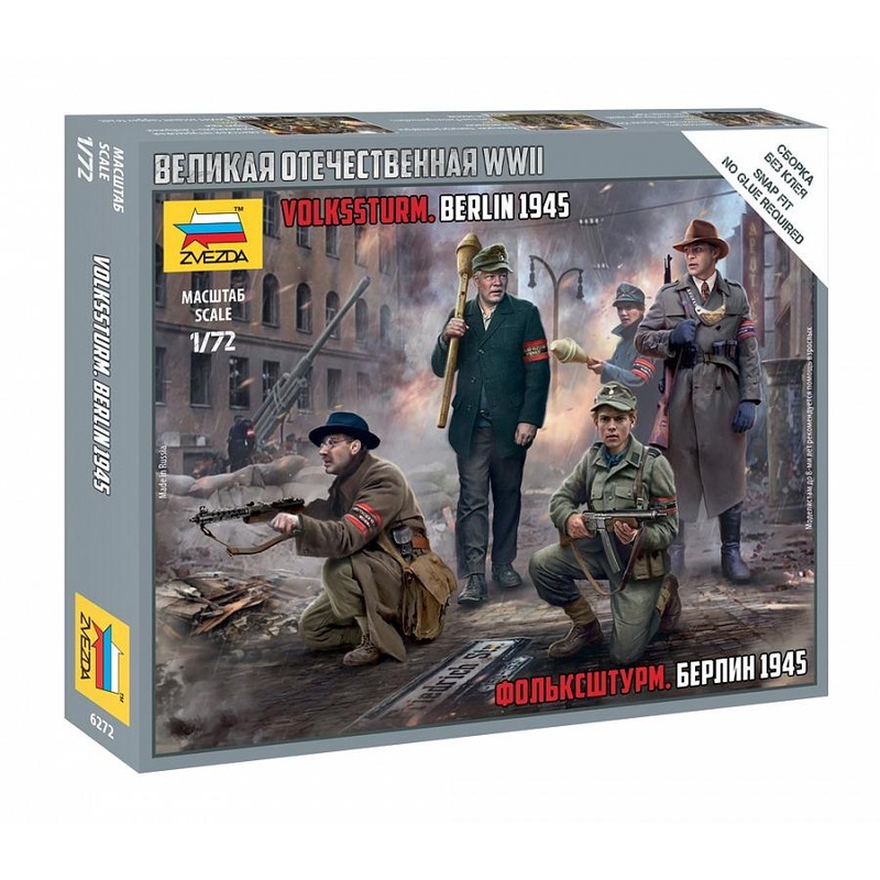 Zvezda 1/72 scale WW2 German Volksstrum