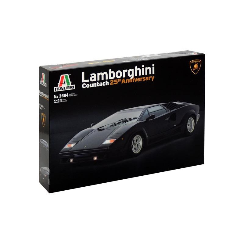 ITALERI 1/24 CARS LAMBORGHINI COUNTACH 25TH ANNIVERSARY kit