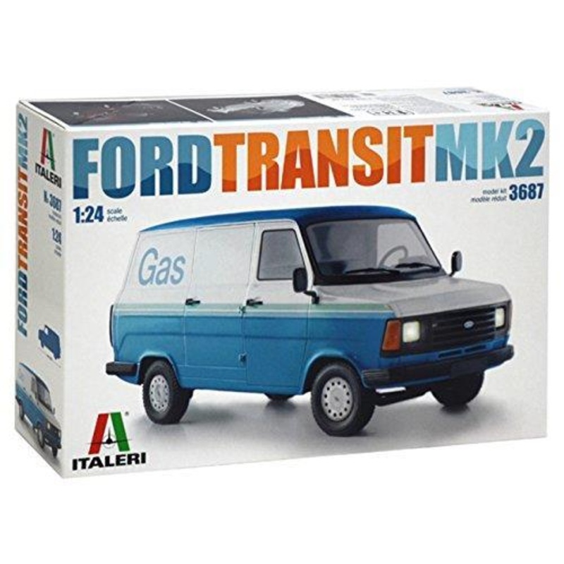 ITALERI 1/24 scale FORD TRANSIT VAN MKII