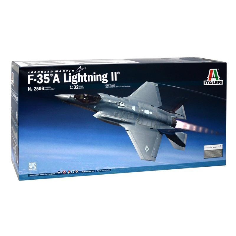 ITALERI 1/32 AIRCRAFT 1/32 F-35A LIGHTNING II plane model kit