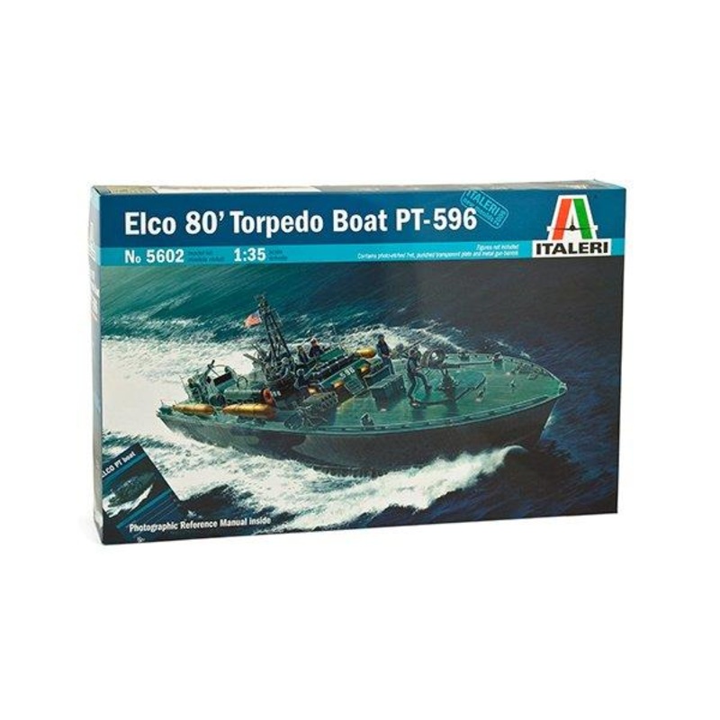 ITALERI 1/35 MILITARY ELCO 80 ‘TORPEDO BOAT WW2 US ship