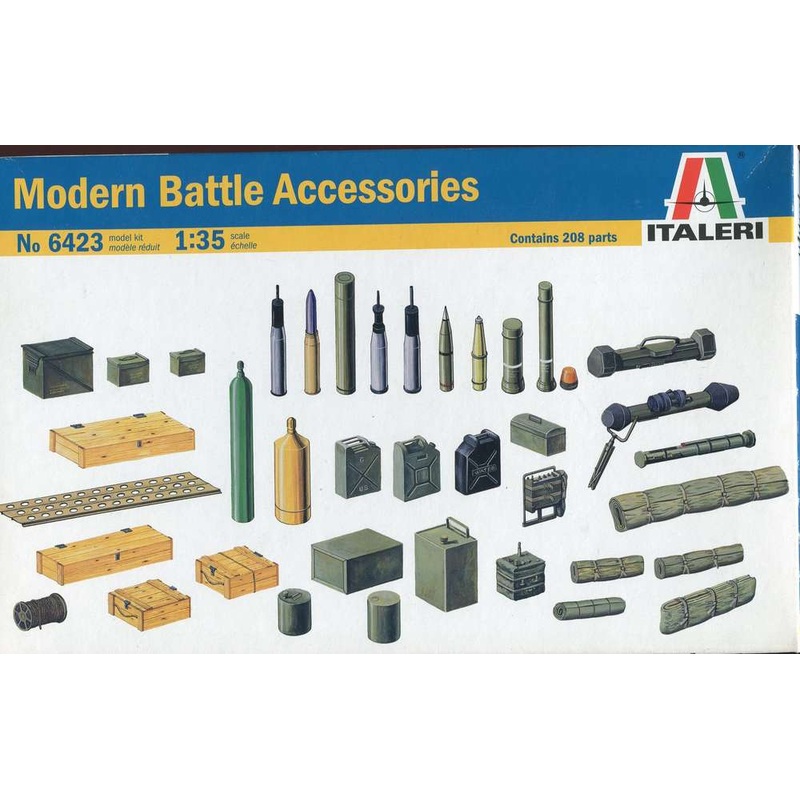 ITALERI 1/35 MILITARY MODERN BATTLE ACCESSORIES