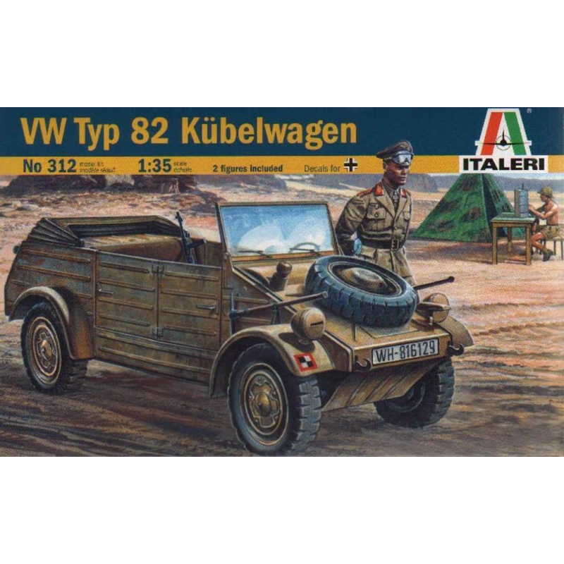 ITALERI 1/35 scale MILITARY WW2 German KUBELWAGEN