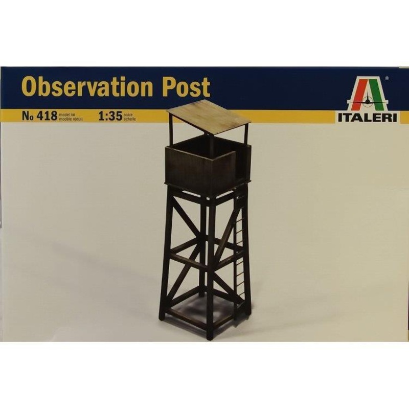 Italeri 1/35 scale WATCH TOWER / OBSERVATION POST – plastic model kit