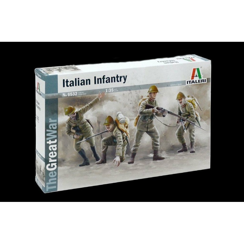 Italeri 1/35 scale WWI ITALIAN INFANTRY